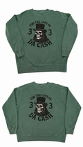 “For The Love of Da Cash” Vintage Crew neck